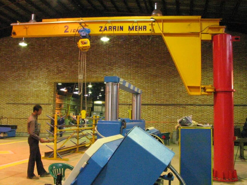 2-Ton Jib Crane for Material Handling